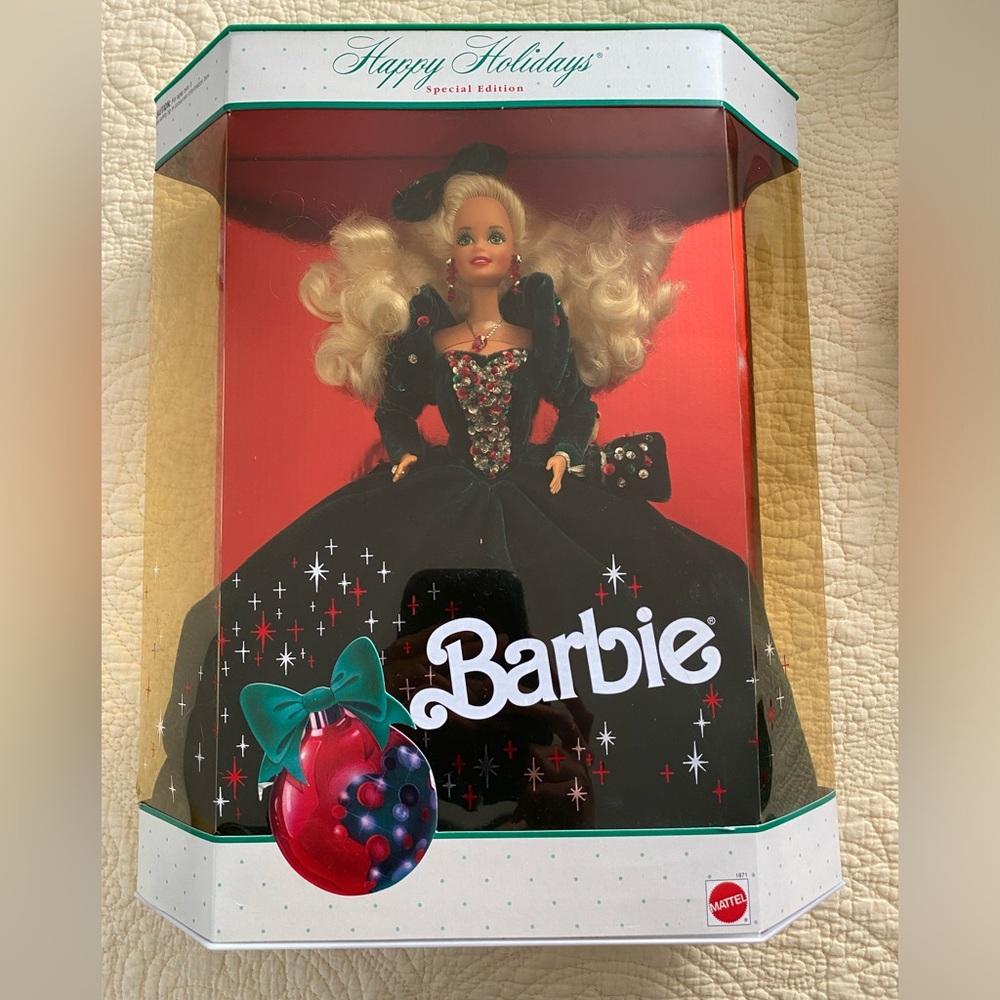 1991 Happy Holidays Special Edition Barbie Doll